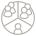 Customer segmentation Icon
