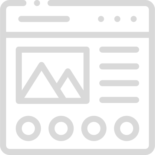 Web and landing page creation Icon